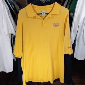 Snapple's Whipper Snapple vintage embroidered promo polo tee shirt